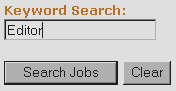 monster.com's keyword search